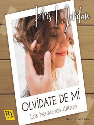 Olvídate de mí - Audiobook